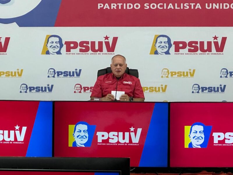 Cabello niega imposición de candidaturas y llamó a liderazgos locales a actuar con “disciplina partidista”