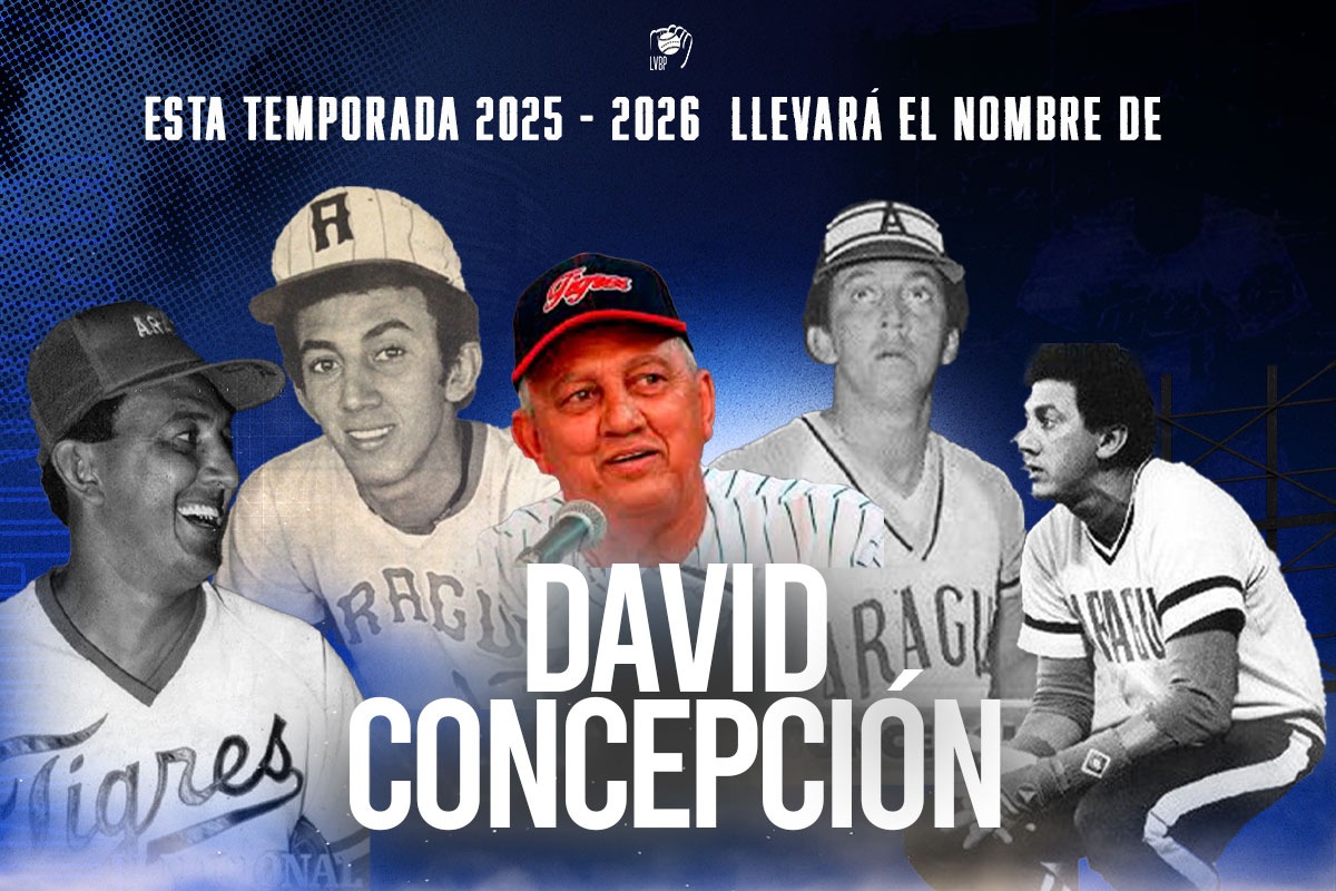 Béisbol venezolano arrancará el 15 de octubre y temporada será en honor a David Concepción