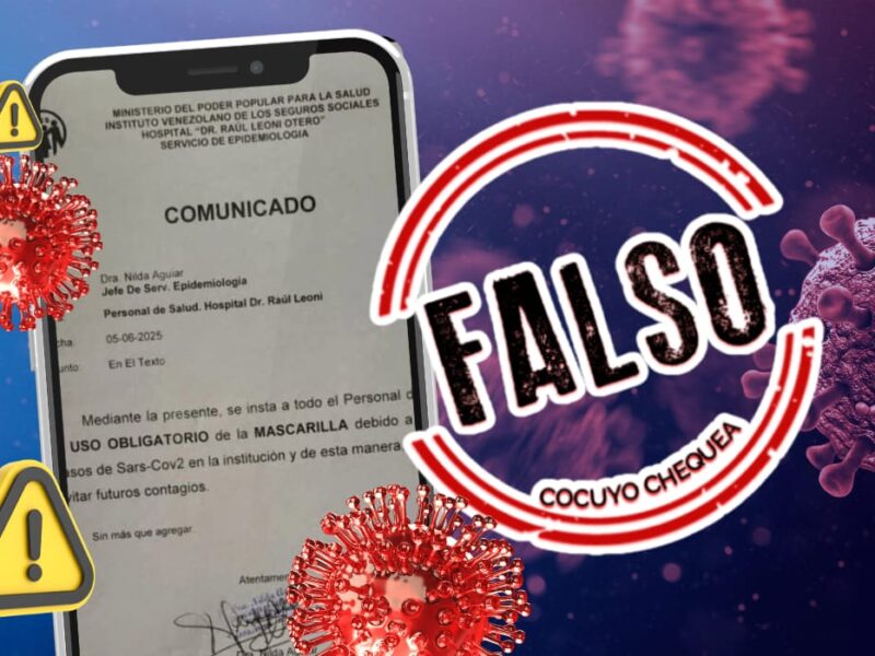 Falso comunicado COVID