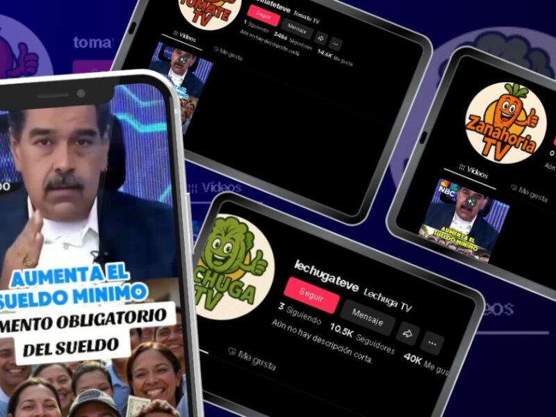 Antes Delcy ahora Maduro TikTok IA