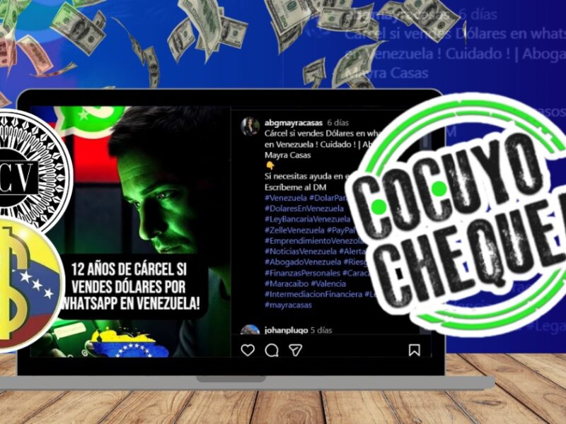 Dolar Whatsapp Venezuela cárcel