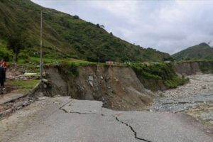 Colapsa vía en Táchira que pone en riesgo producción de legumbres