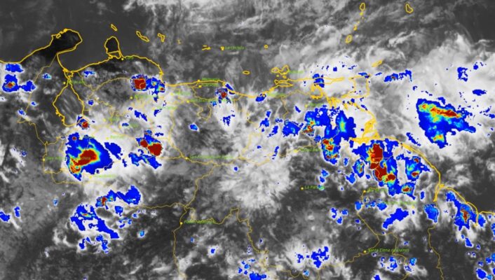 Onda tropical número 5 ya se encuentra sobre Venezuela: seguirán lluvias intensas