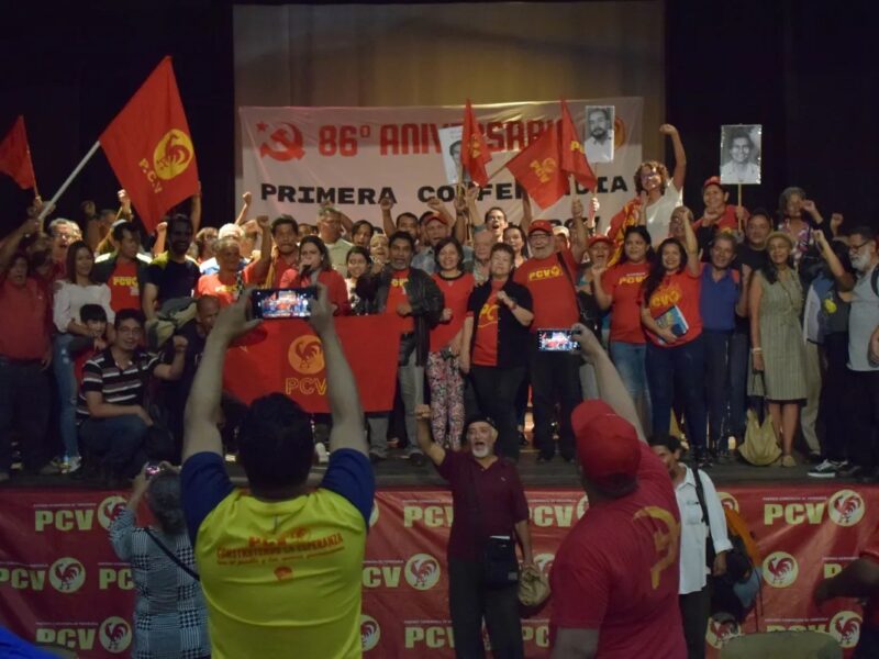 PCV no participará en "la farsa electoral" del 27 de julio