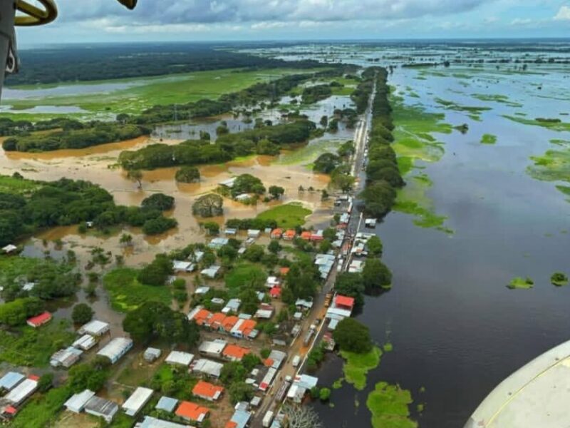 Casi 10 mil familias afectadas en municipio de Guárico por crecida de ríos Portuguesa y Apure