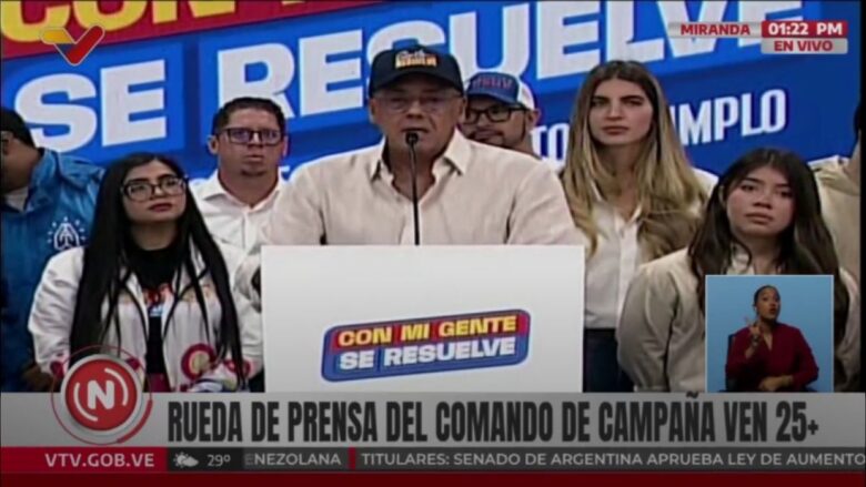 Psuv inicia campaña electoral con advertencia a próximos alcaldes: El que no apoye consultas populares recibirá sanción