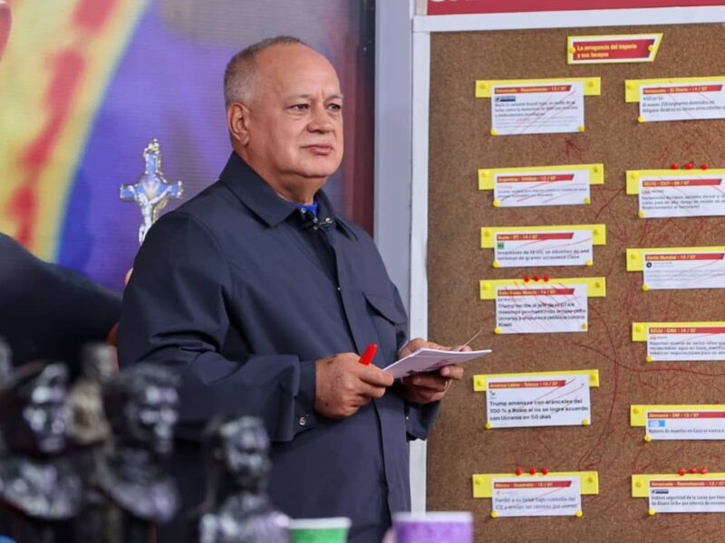 Cabello anuncia detención de cuatro personas que transportaban 3 toneladas de cocaína