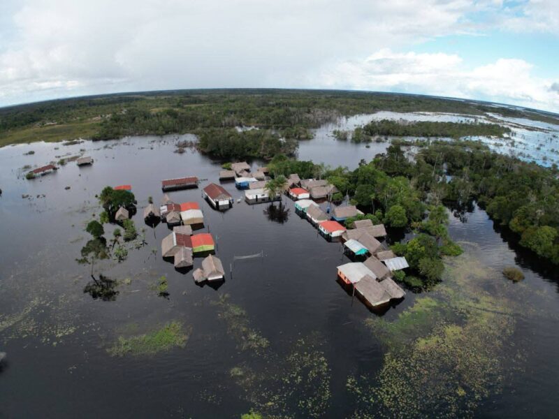 Activan alerta amarilla en Bolívar por la crecida del río Orinoco