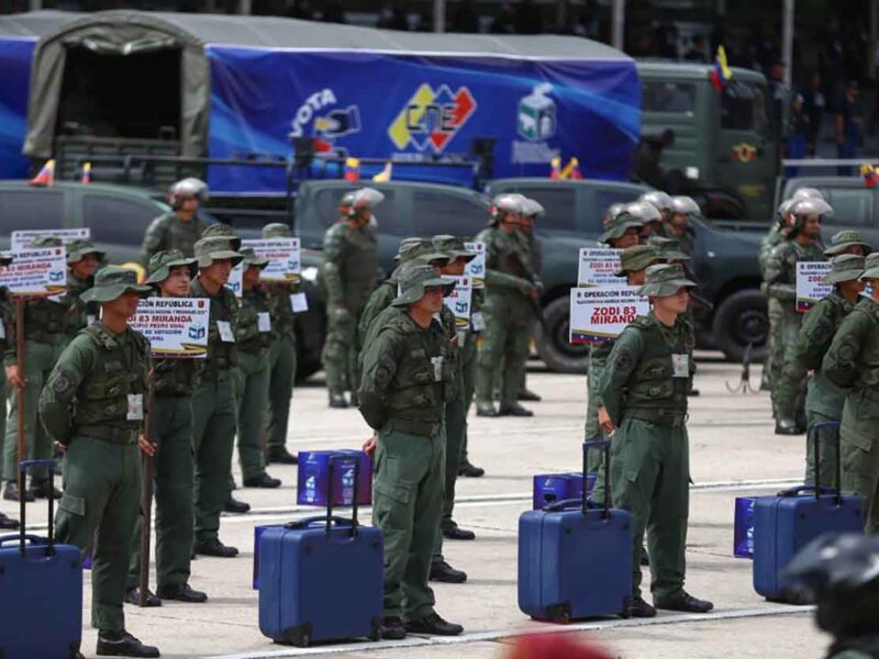 Fuerza Armada establece "estricto control" fronterizo por comicios municipales