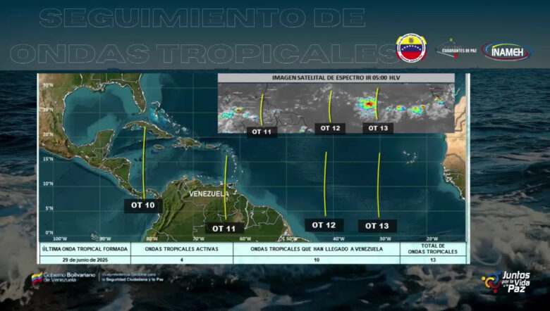 Inameh estima lluvias y tormentas aisladas este 1 de julio