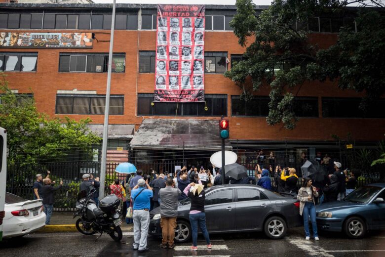 Cicpc investiga vandalismo y robo de pancarta en sede del CNP Venezuela