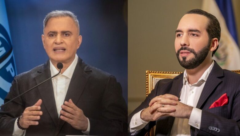 Fiscalía venezolana abre investigación contra Bukele por presunta tortura contra migrantes