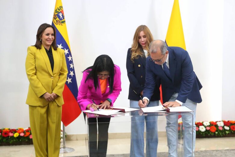 Venezuela y Colombia firman memorando para crear la primera zona económica binacional
