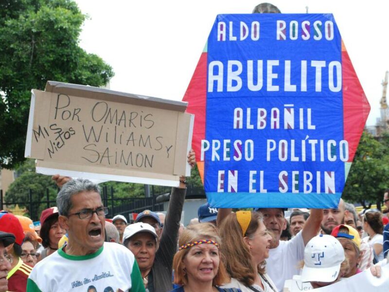Voluntad Popular exige liberación de su activista Aldo Rosso, preso hace un año