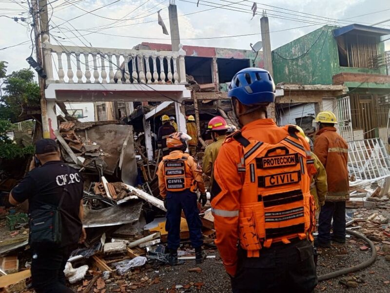 Al menos 12 personas heridas por explosió de una bombona de gas en Anzoátegui