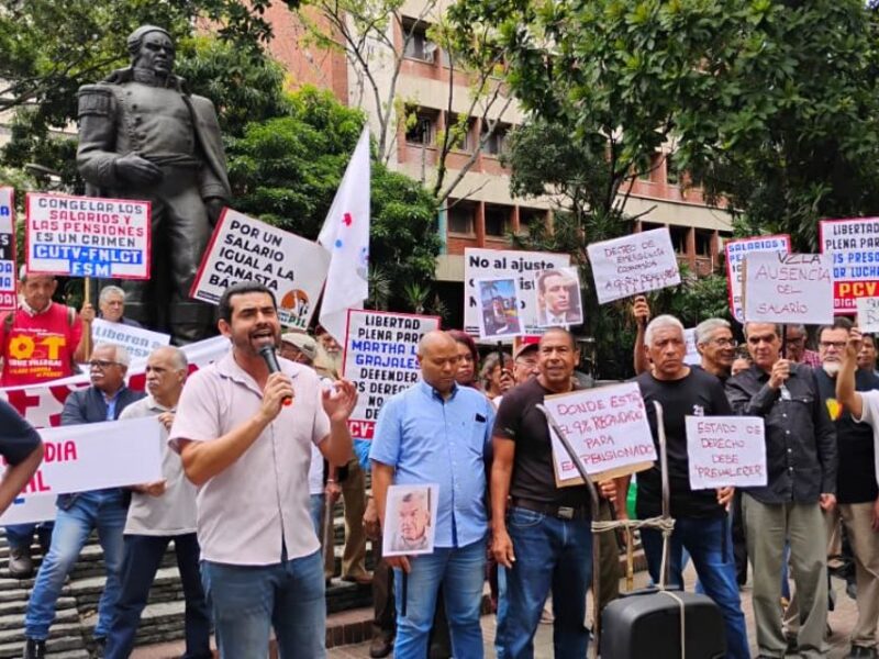 Represión contra sindicalistas venezolanos se agudiza en medio de reclamos salariales
