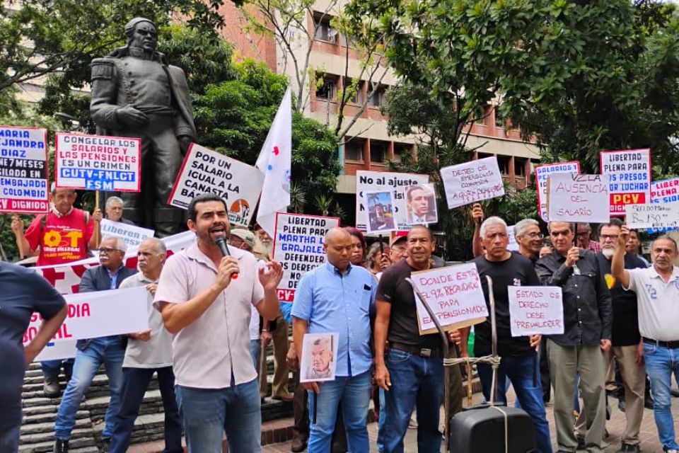 Represión contra sindicalistas venezolanos se agudiza en medio de reclamos salariales