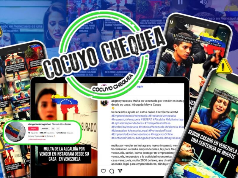 En TikTok se promocionan servicios legales con mensajes alarmistas sobre multas y penas de cárcel