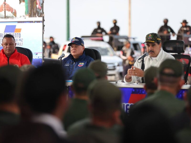 Maduro anuncia una "ofensiva especial" para fortalecer la seguridad interna en Venezuela