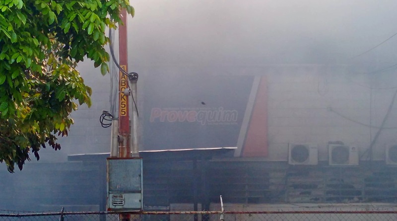 Incendio de empresa en Los Guayos deja dos personas fallecidas